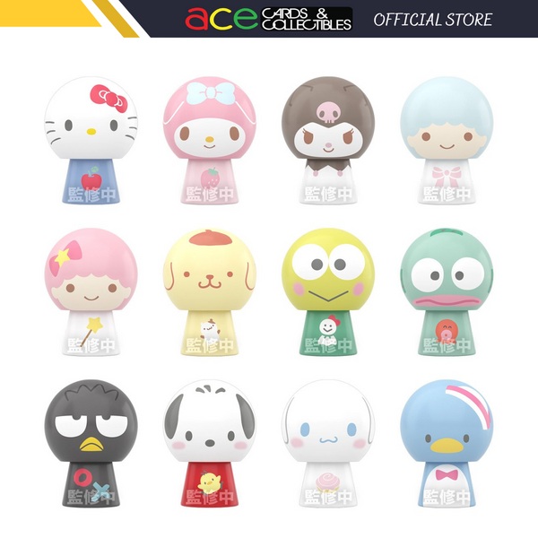 Sanrio Characters Tsumi Tsumi Dangoma-Single Box (Random)-Re-Ment-Ace Cards & Collectibles