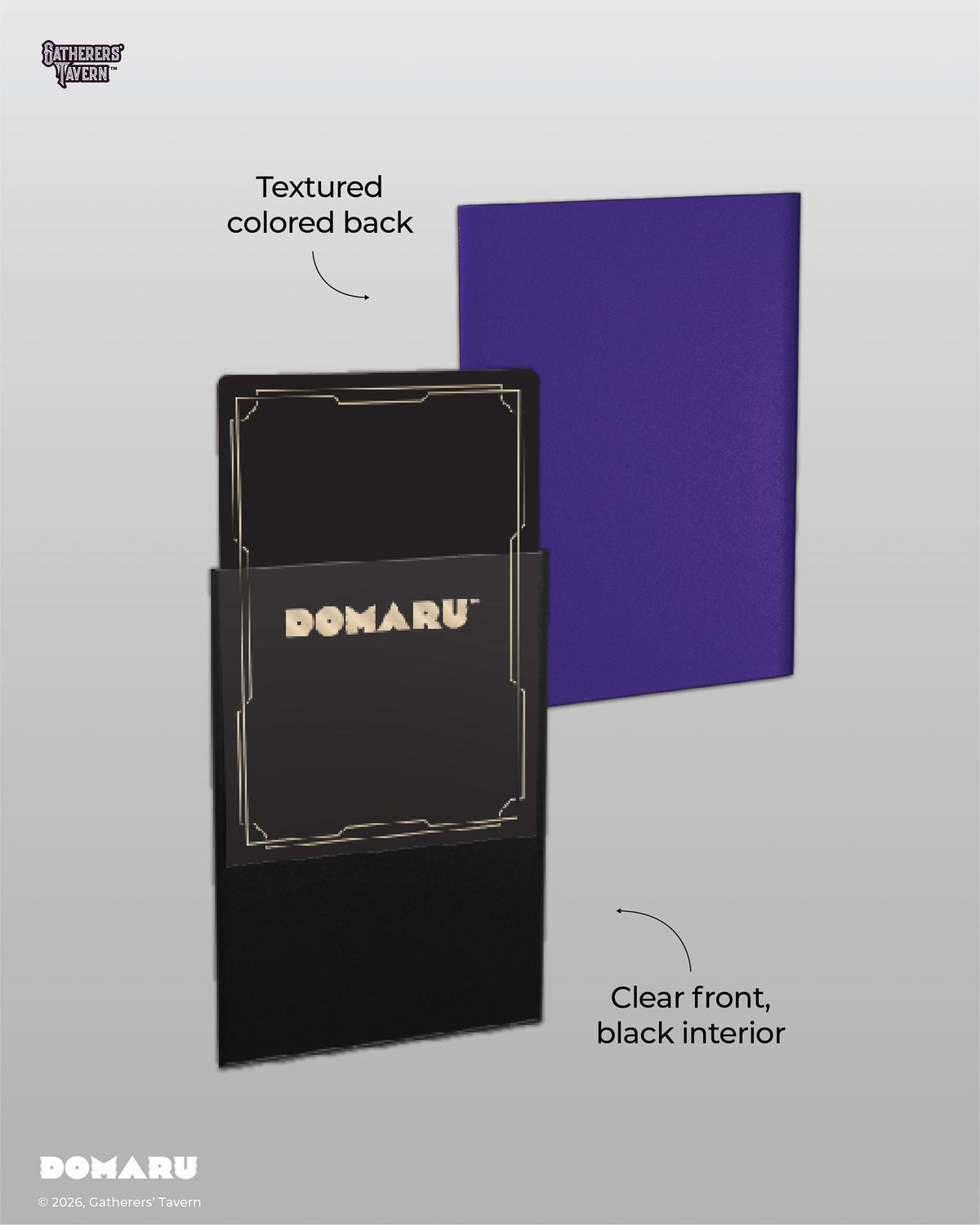 Gatherer's Tavern DOMARU Regular Standard Size Fit Sleeves "Duskfall Indigo"