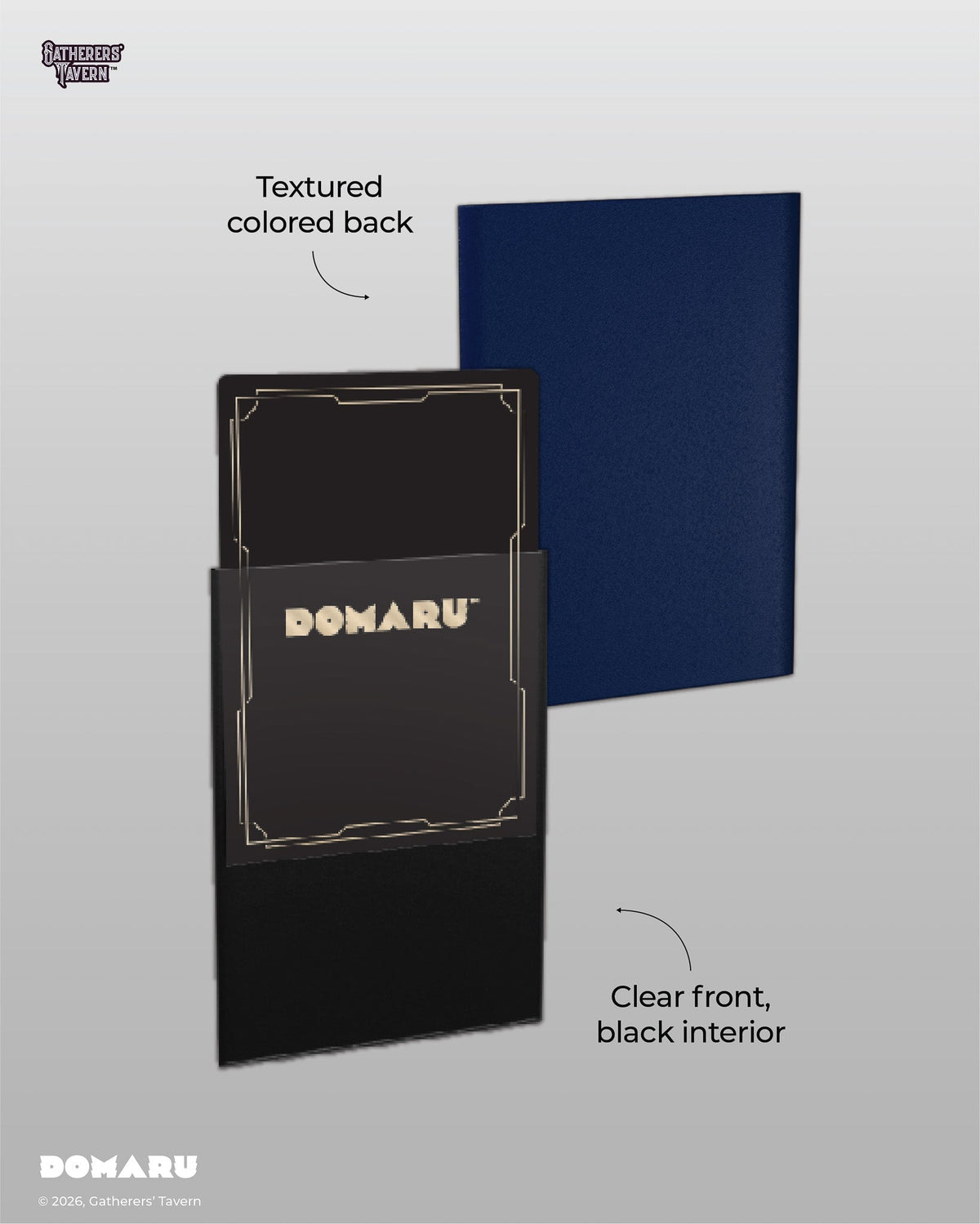 Gatherer's Tavern DOMARU Regular Standard Size Fit Sleeves "Regent Blue"