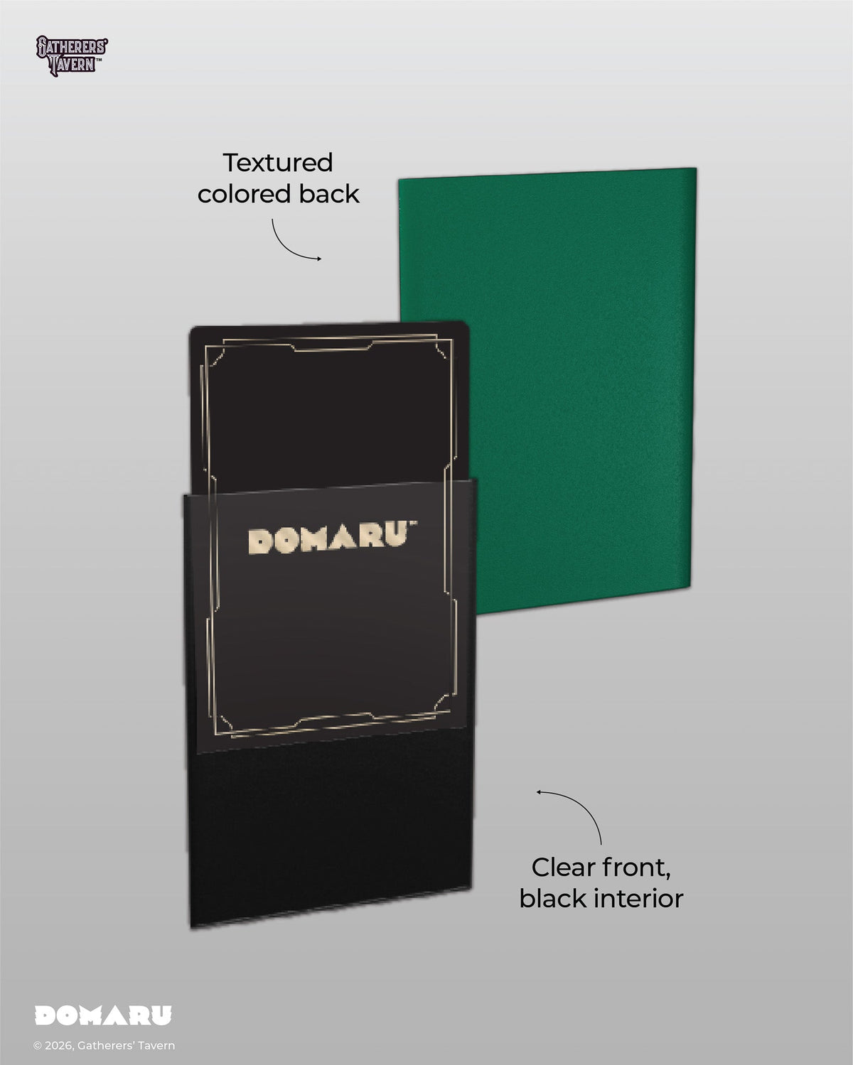 Gatherer's Tavern DOMARU Regular Standard Size Fit Sleeves "Sylvan Green"