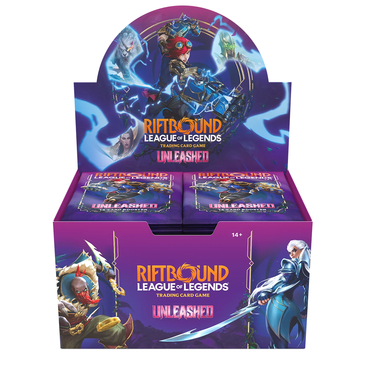 League of Legends TCG: Riftbound Booster Box [Origin / Spiritforged / Unleashed / Vendetta (English Ver.)-Vol.3 Box (24 packs)-Riot Games-Ace Cards & Collectibles