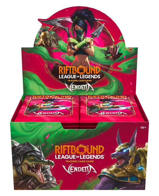 League of Legends TCG: Riftbound Vendetta Booster Box (English Ver.)-Booster Box (24pcs)-Riot Games-Ace Cards & Collectibles