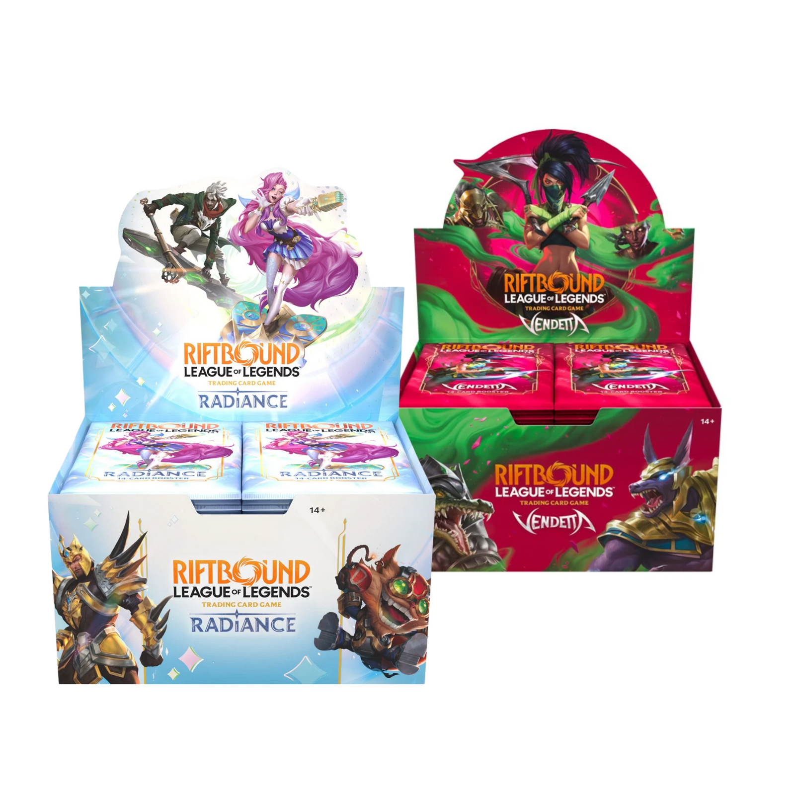 League of Legends TCG: Riftbound Booster Box [Origin/Spiritforged/Unleashed/Vendetta/Radiance] (English Ver.)-Vol.1 Box (24 packs)-Riot Games-Ace Cards & Collectibles