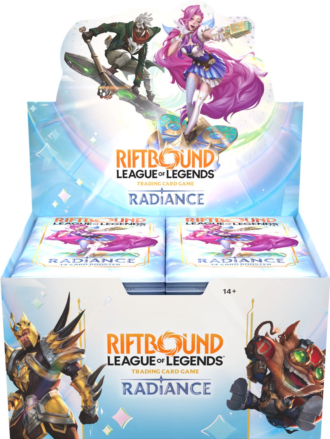 League of Legends TCG: Riftbound Booster Box [Origin/Spiritforged/Unleashed/Vendetta/Radiance] (English Ver.)-Vol.5 Box (24 packs)-Riot Games-Ace Cards & Collectibles