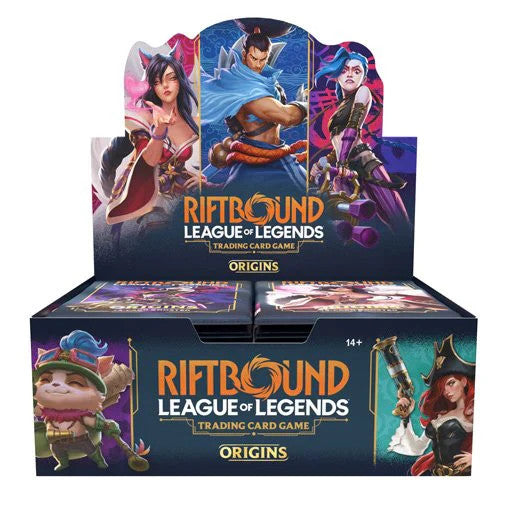League of Legends TCG: Riftbound Booster Box [Origin / Spiritforged / Unleashed / Vendetta (English Ver.)-Vol.1 Box (24 packs)-Riot Games-Ace Cards & Collectibles