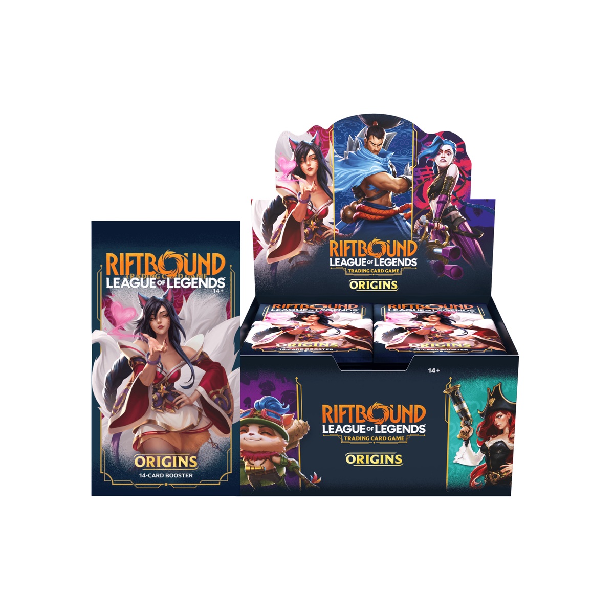 League of Legends TCG: Riftbound Origins Vol.1 Booster Box (English Ver.)-Single Pack (Random)-Riot Games-Ace Cards & Collectibles