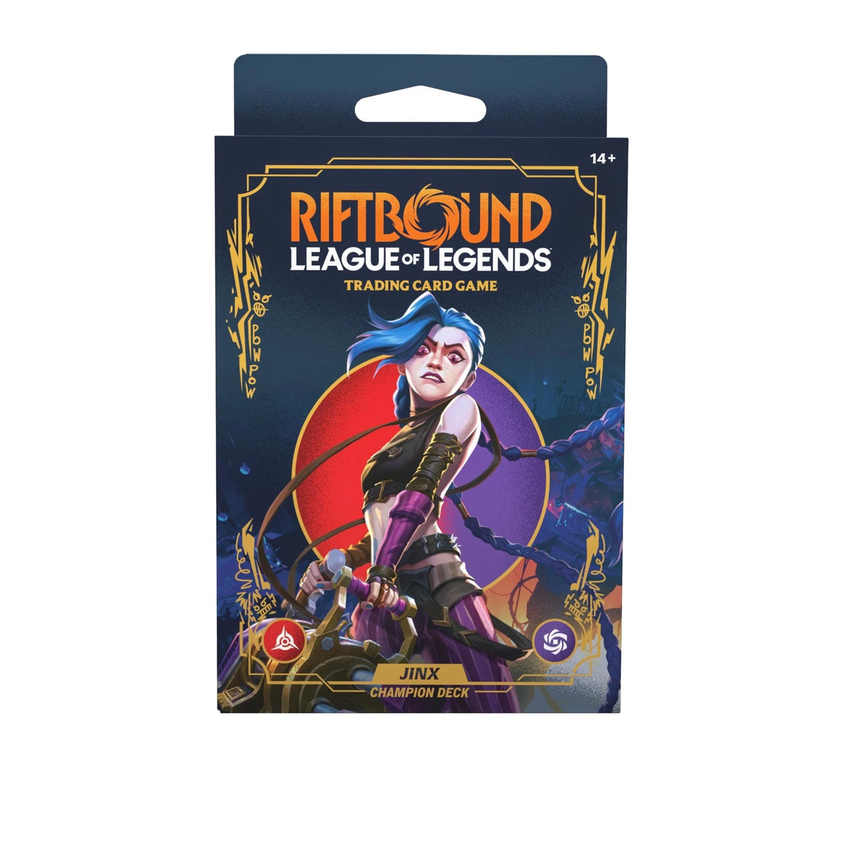 League of Legends TCG: Riftbound Origins Vol.1 Champion Deck (English Ver.)-Jinx-Riot Games-Ace Cards & Collectibles