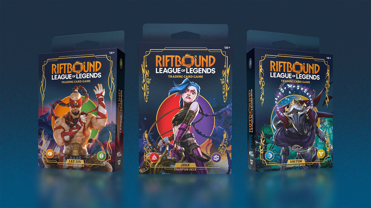 League of Legends TCG: Riftbound Origins Vol.1 Champion Deck (English Ver.)-Jinx-Riot Games-Ace Cards & Collectibles