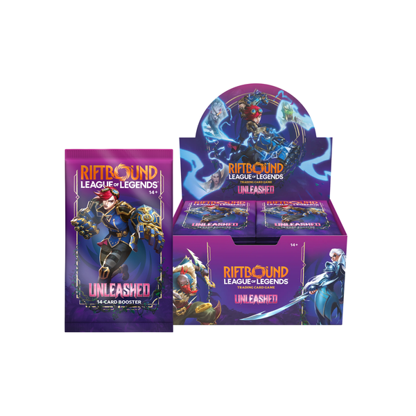 League of Legends TCG: Riftbound Unleashed Booster Box (English Ver ...
