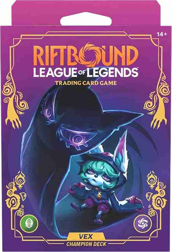 League of Legends TCG: Riftbound Unleashed Vol.3 Champion Deck (English Ver.)-Vex-Riot Games-Ace Cards & Collectibles