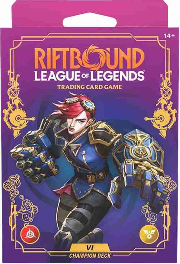 League of Legends TCG: Riftbound Unleashed Vol.3 Champion Deck (English Ver.)-Vi-Riot Games-Ace Cards & Collectibles
