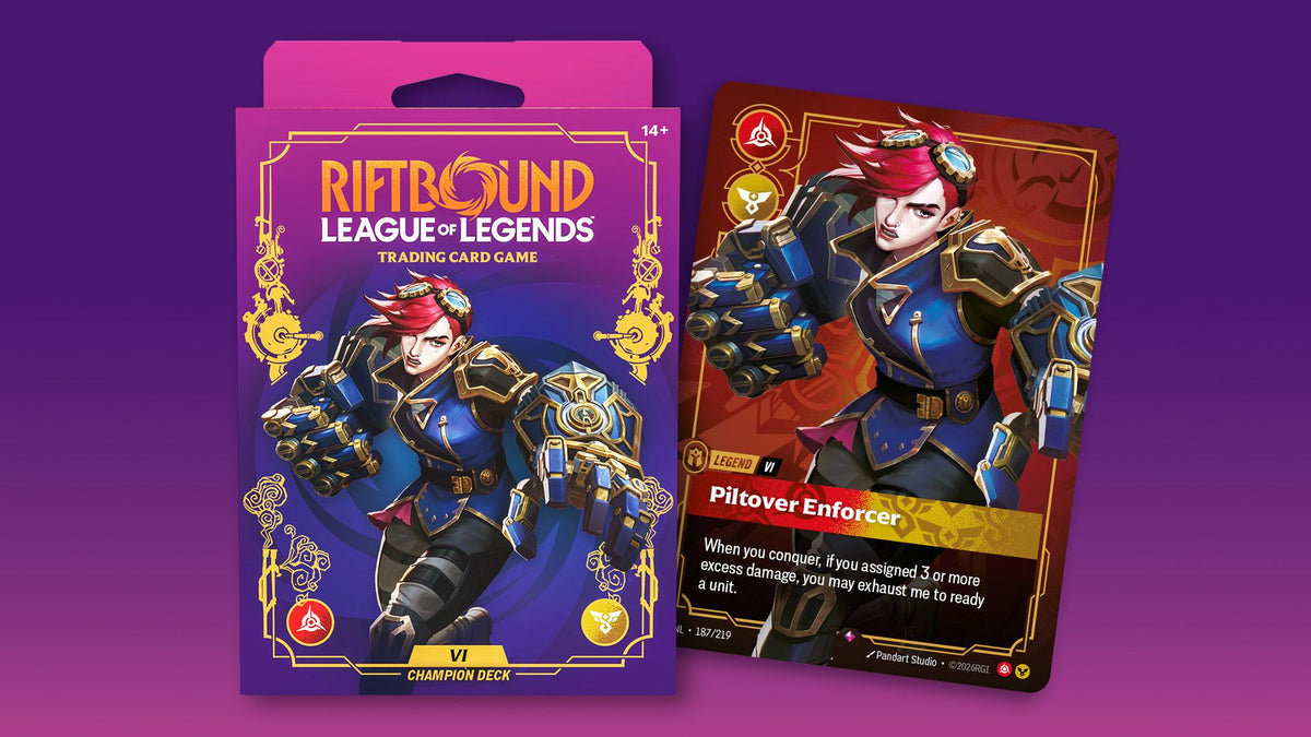 League of Legends TCG: Riftbound Unleashed Vol.3 Champion Deck (English Ver.)-Vi-Riot Games-Ace Cards & Collectibles