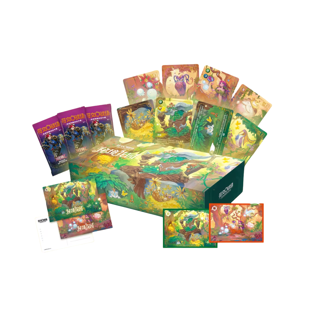 Riftbound TCG Shining Soul: Secret Garden Gift Box 闪魂 符文战场: 英雄联盟对战卡牌 秘密花园礼盒(Simplified Chinese)-Riot Games-Ace Cards & Collectibles