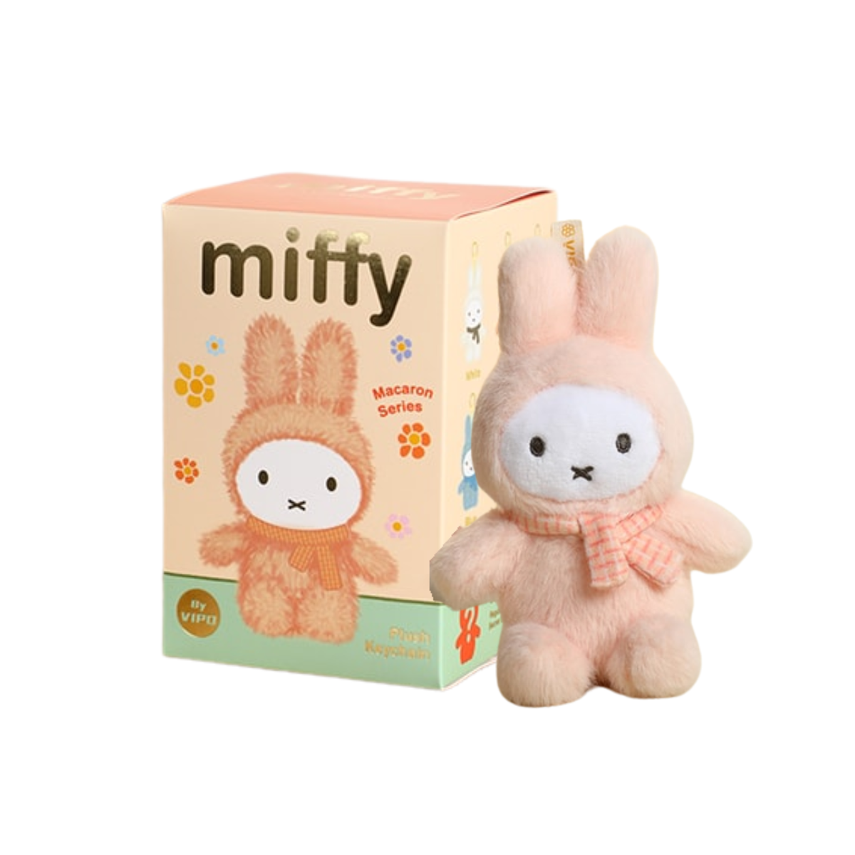Miffy "Macaron Series" Plush Keychain Blind Box-Single Box (Random)-RooSee-Ace Cards & Collectibles
