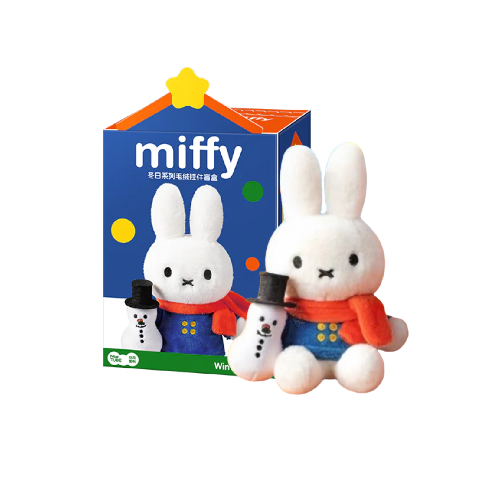 Miffy "Winter Series" Plush Blind Box-Single Box (Random)-RooSee-Ace Cards & Collectibles