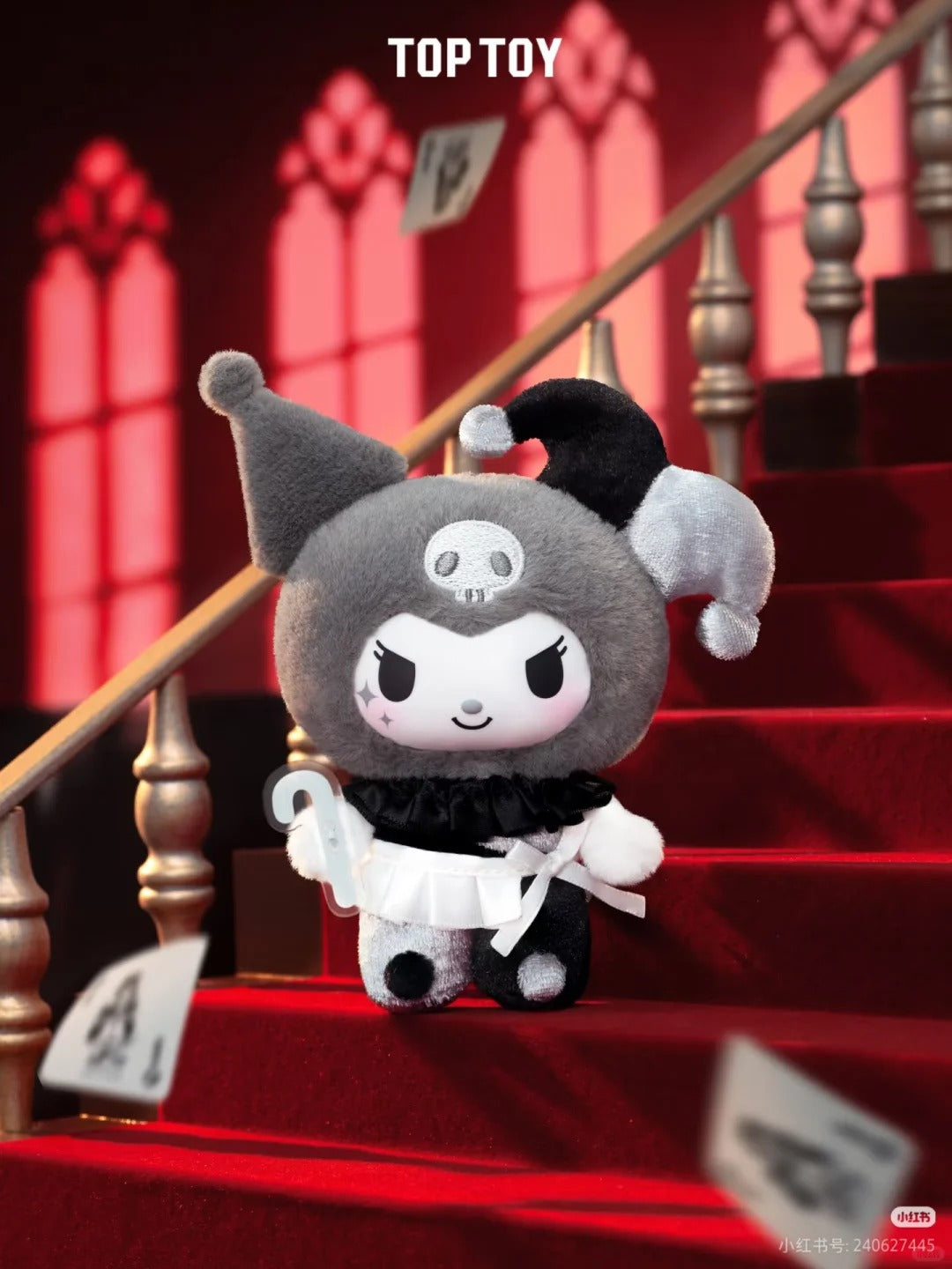 TopToy x Sanrio "Kuromi Poker Kingdom Series" Plushie Blind Box-Single Box (Random)-RooSee-Ace Cards & Collectibles