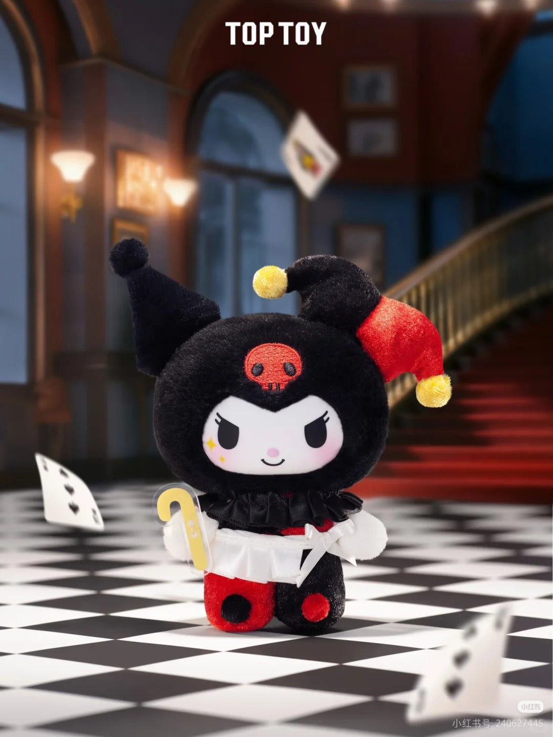 TopToy x Sanrio "Kuromi Poker Kingdom Series" Plushie Blind Box-Single Box (Random)-RooSee-Ace Cards & Collectibles