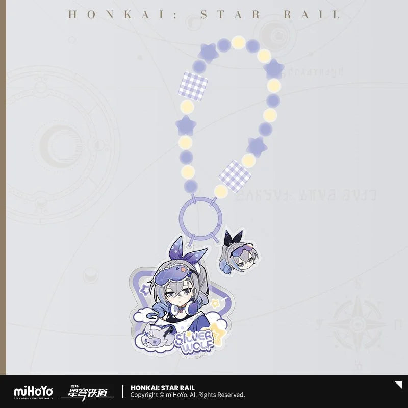 Honkai: Star Rail Girl's Dormitory Series Acrylic Keychain