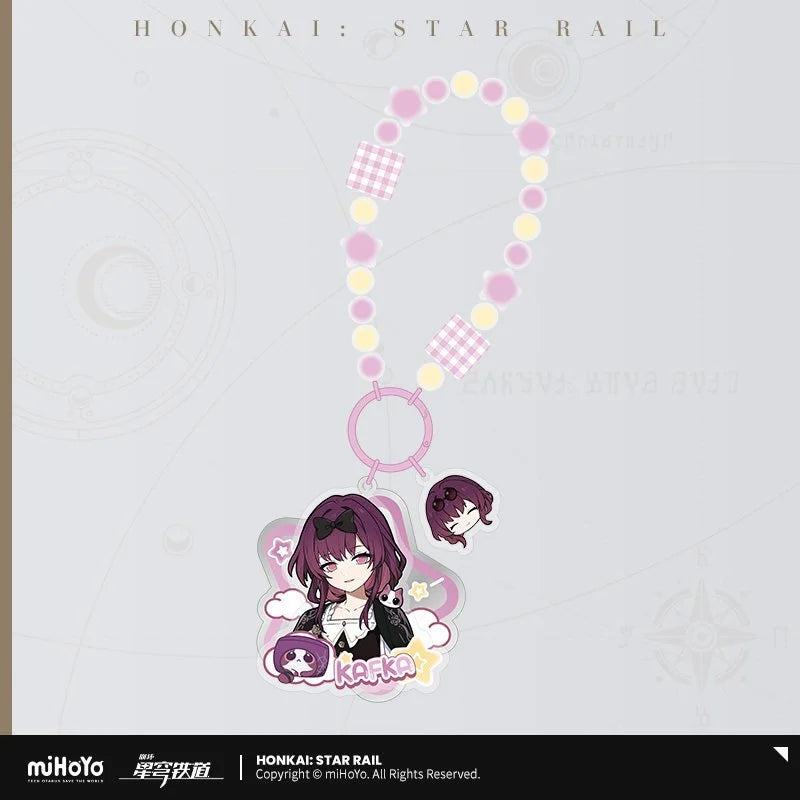 Honkai: Star Rail Girl's Dormitory Series Acrylic Keychain