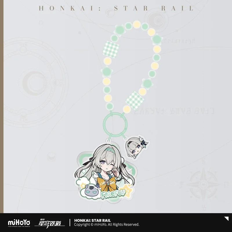Honkai: Star Rail Girl's Dormitory Series Acrylic Keychain