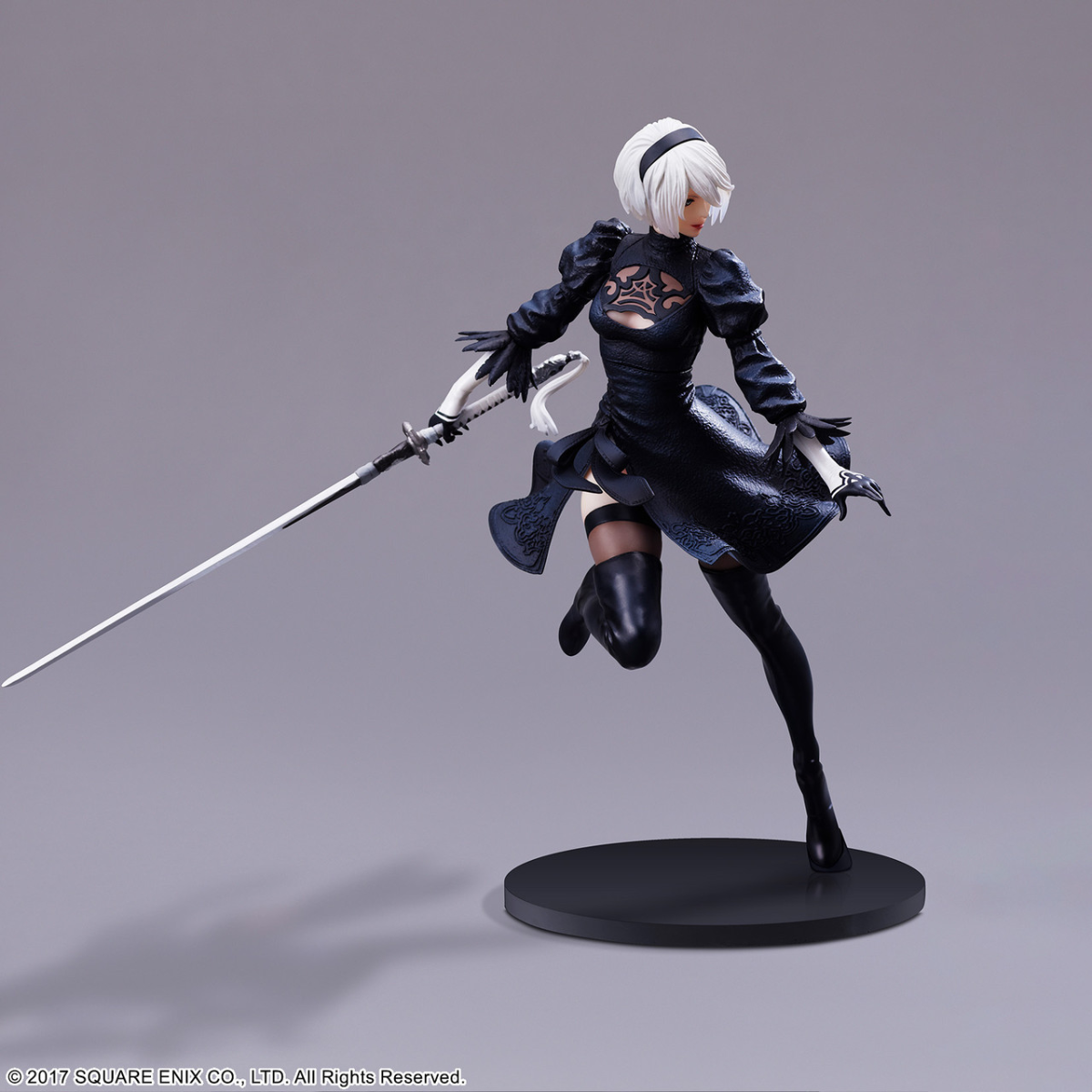 NieR:Automata Form-ism Figure "2B YoRHa No.2 Type B" (No Googles Ver.)-SQUARE ENIX-Ace Cards & Collectibles