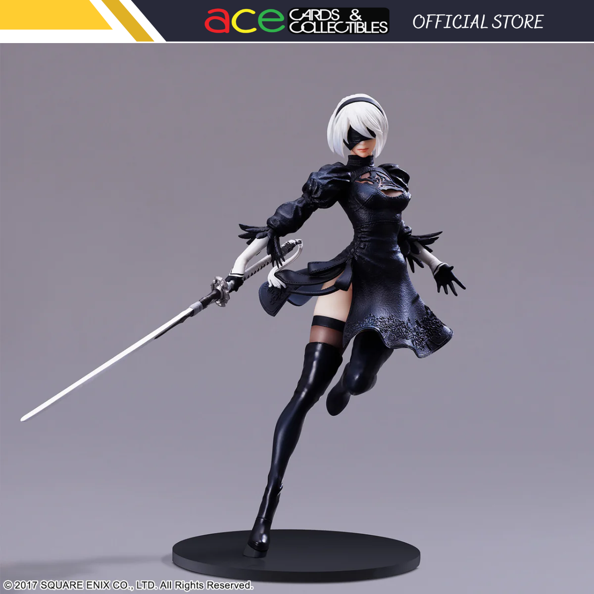 NieR:Automata Form-ism Figure "2B YoRHa No.2 Type B"-SQUARE ENIX-Ace Cards & Collectibles
