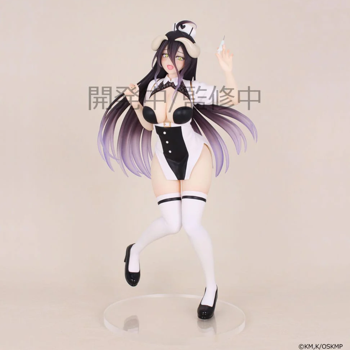 SYSTEM SERVICE OVERLORD Vivit figure &quot;Albedo&quot; (Nurse Ver.)-SYSTEM SERVICE-Ace Cards &amp; Collectibles