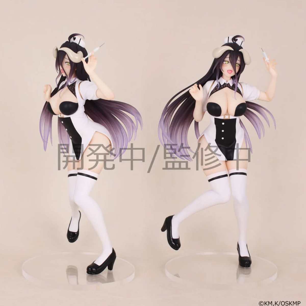 SYSTEM SERVICE OVERLORD Vivit figure &quot;Albedo&quot; (Nurse Ver.)-SYSTEM SERVICE-Ace Cards &amp; Collectibles