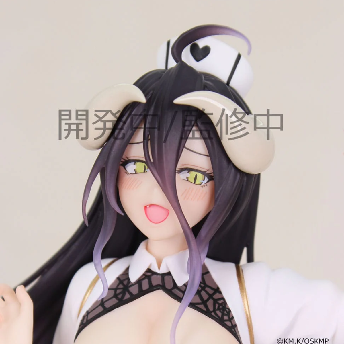 SYSTEM SERVICE OVERLORD Vivit figure &quot;Albedo&quot; (Nurse Ver.)-SYSTEM SERVICE-Ace Cards &amp; Collectibles