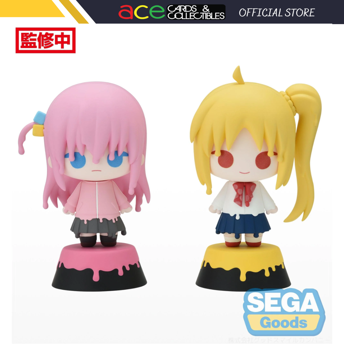 Bocchi The Rock! Tiny Melties Mini Figure Vl.1 &quot;Hitori Gotoh &amp; Nijika Ijichi&quot; (EX)-Hitori Gotoh (TM)-Sega-Ace Cards &amp; Collectibles