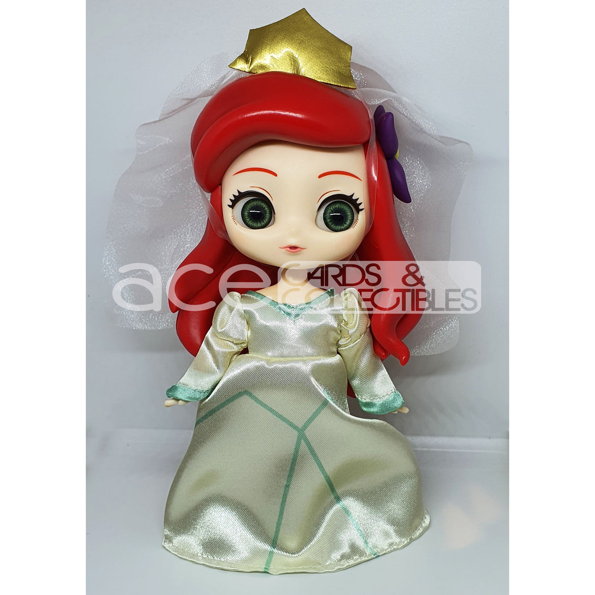 Cuicui Disney Characters Premium Doll -The Little Mermaid- &quot;Ariel&quot; (Wedding Ver.)-Sega-Ace Cards &amp; Collectibles