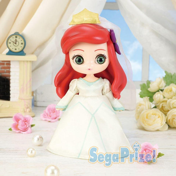 Cuicui Disney Characters Premium Doll -The Little Mermaid- "Ariel" (Wedding Ver.)-Sega-Ace Cards & Collectibles