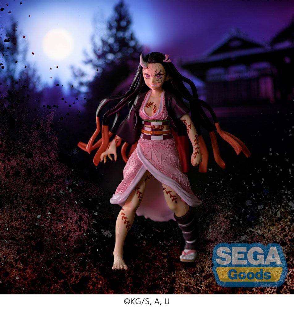 Demon Slayer: Kimetsu no Yaiba -FIGURIZM- &quot;Nezuko Kamado&quot; (Advancing Ver.)-Sega-Ace Cards &amp; Collectibles