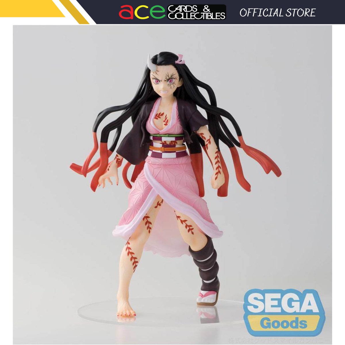 Demon Slayer: Kimetsu no Yaiba -FIGURIZM- "Nezuko Kamado" (Advancing Ver.)-Sega-Ace Cards & Collectibles