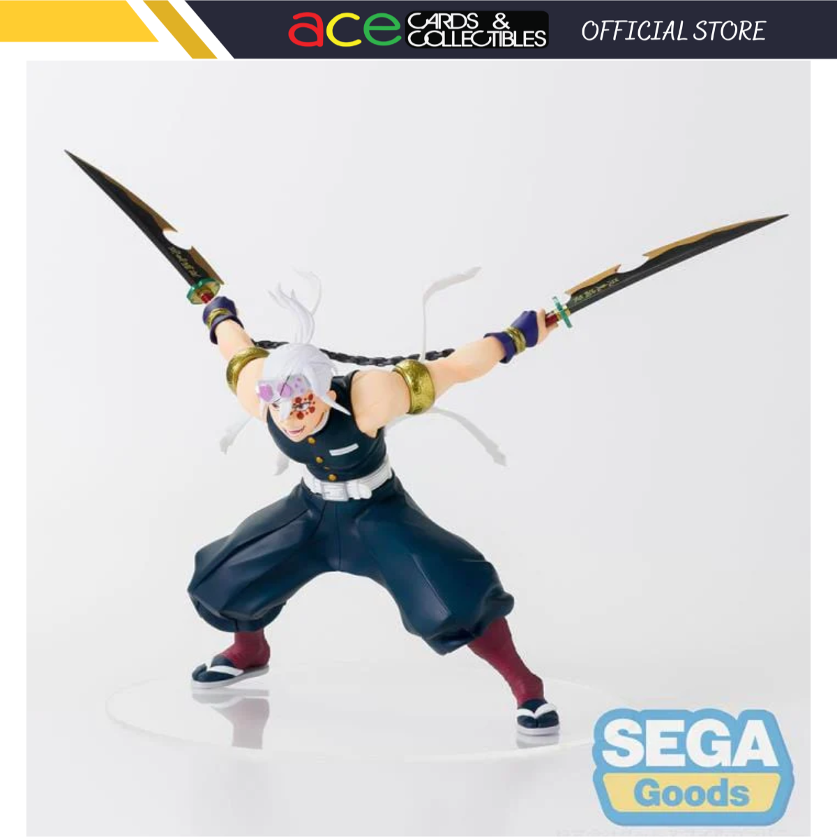 Demon Slayer: Kimetsu no Yaiba Figurizma "Tengen Uzui" Fierce Battle-Sega-Ace Cards & Collectibles