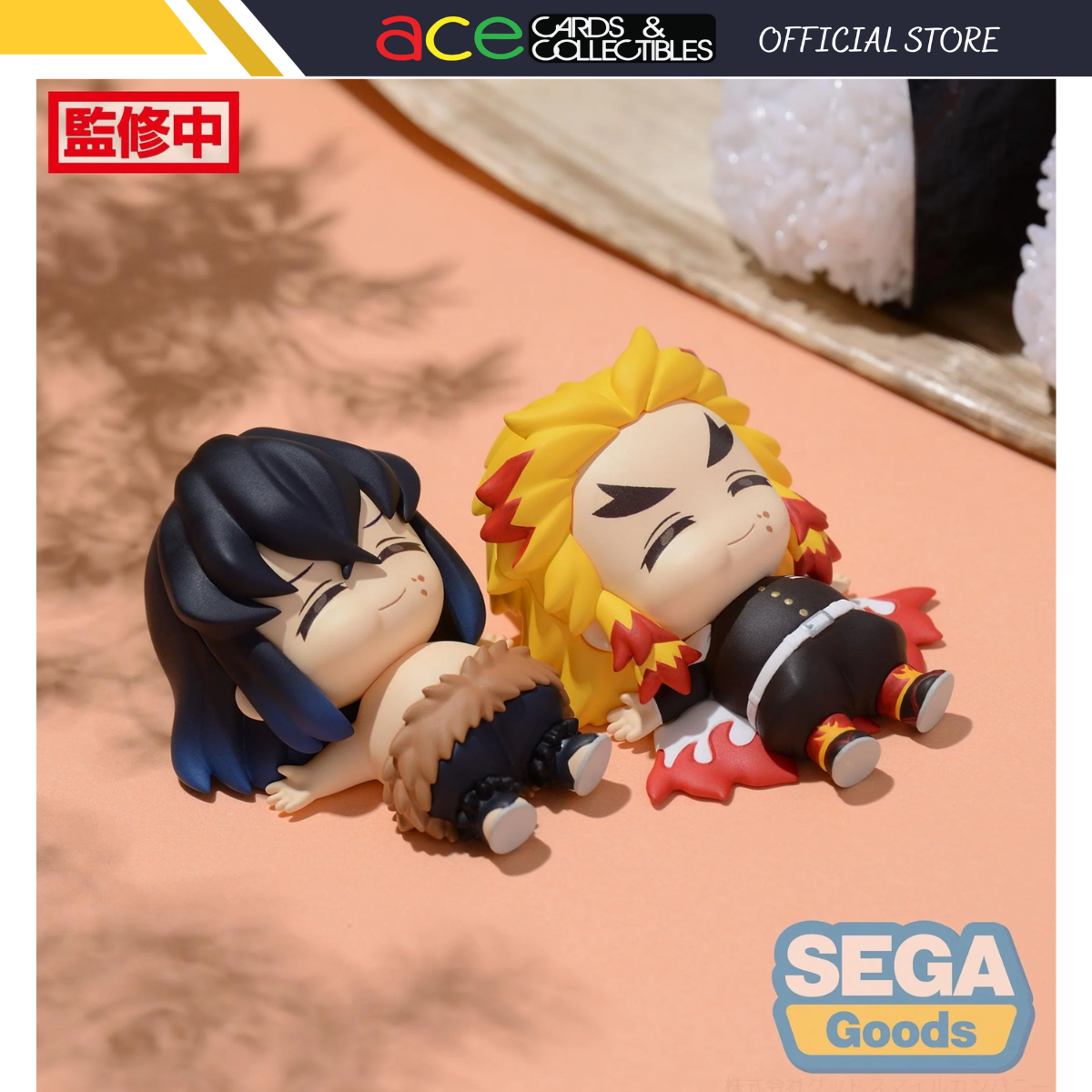 Demon Slayer: Kimetsu no Yaiba Full and Happy Mascot Anime Min Figure Vol.2 "Inosuke Hashibira & Kyojuro Rengoku"-Rengoku-Sega-Ace Cards & Collectibles