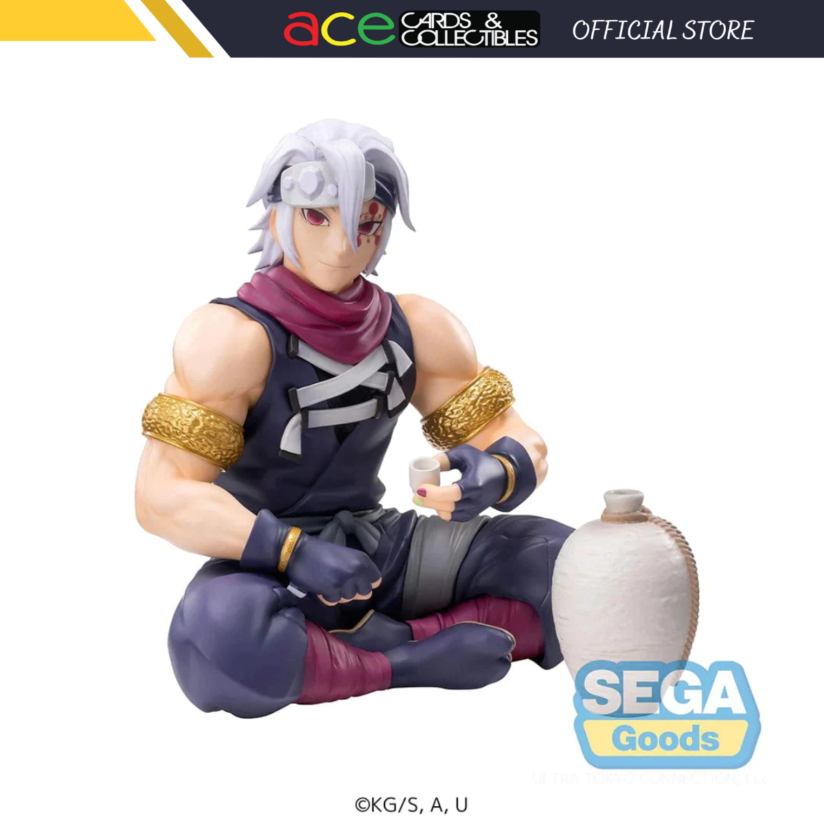 Demon Slayer: Kimetsu no Yaiba PM Perching Figure "Tengen Uzui" (Shinobi Costume)-Sega-Ace Cards & Collectibles