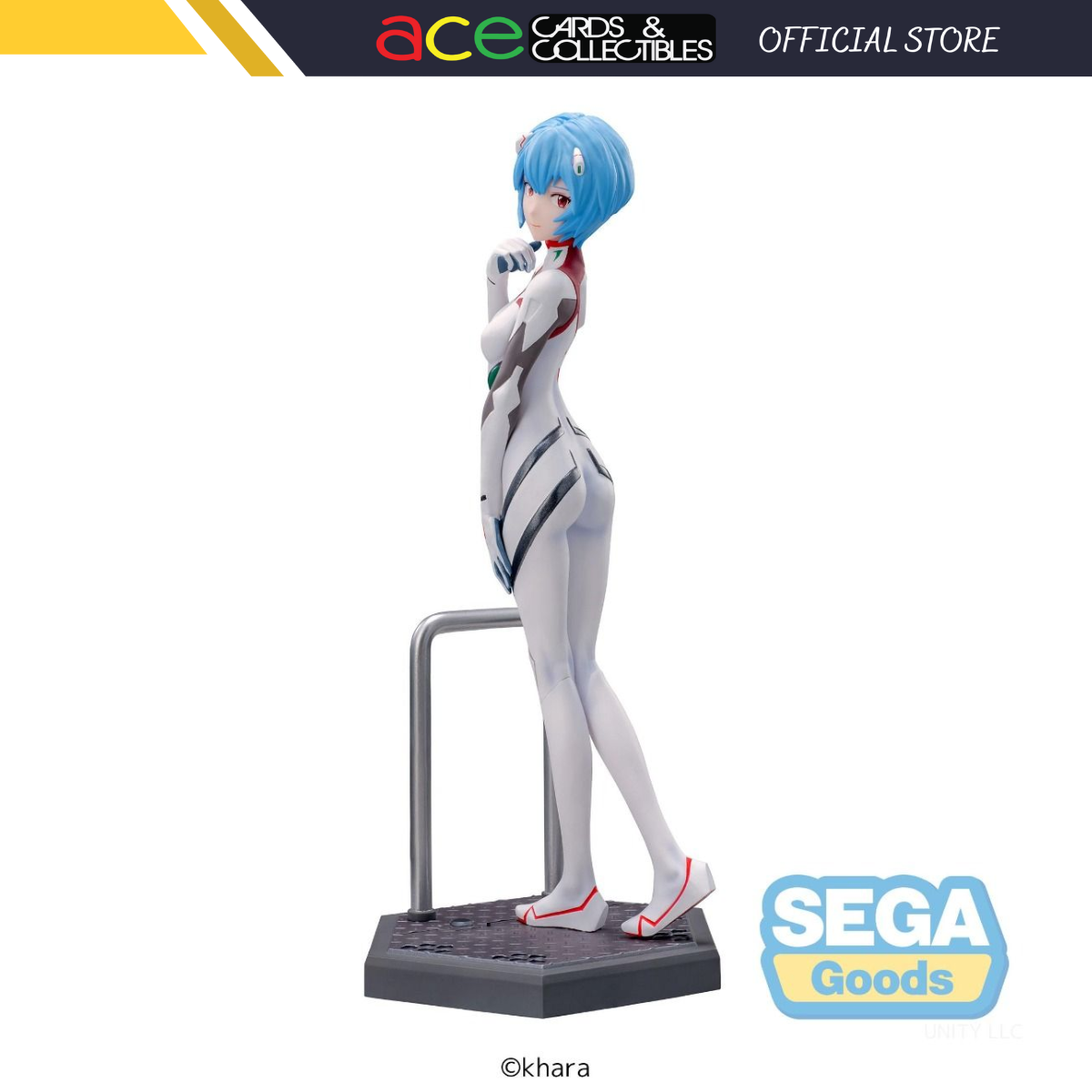 EVANGELION: 3.0+1.0 Thrice Upon a Time Luminasta &quot;Rei Ayanami&quot;-Sega-Ace Cards &amp; Collectibles