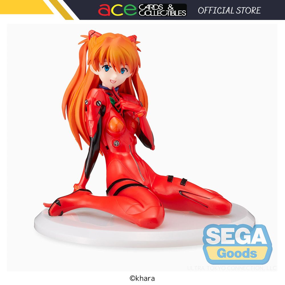Evangelion :3.0+1.0 Thrice Upon a Time &quot;Asuka Shikinami&quot; (Langley Plugsuit Ver. II ) SPM Figure-Sega-Ace Cards &amp; Collectibles