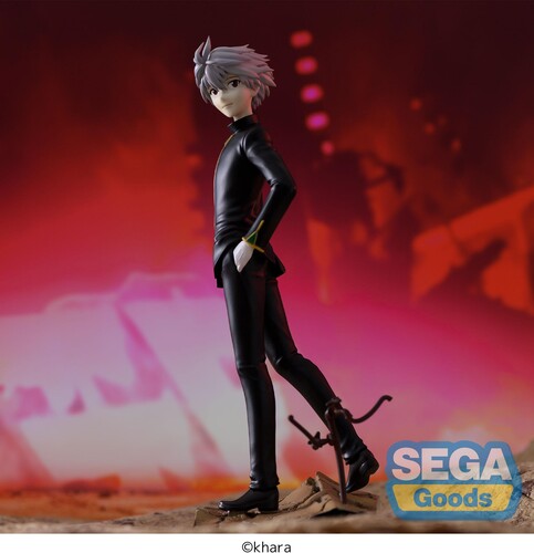 Evangelion 3.0+1.0 Thrice Upon a Time Luminasta &quot;Kaworu Nagisa&quot; (Commander Suit Ver.)-Sega-Ace Cards &amp; Collectibles