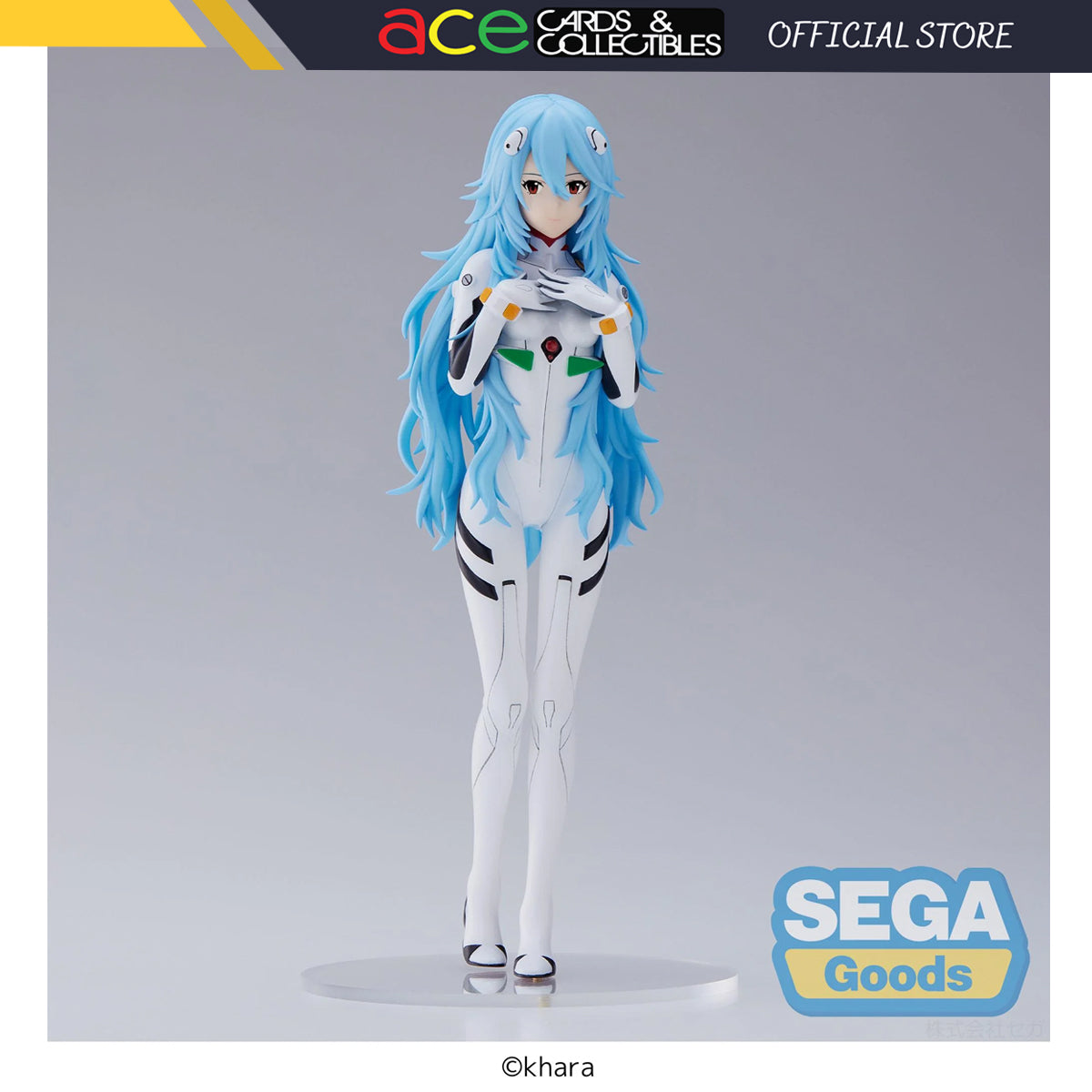 Evangelion: 3.0+1.0 Thrice Upon a Time SPM Figure "Rei Ayanami" (Long Hair ver.)-Sega-Ace Cards & Collectibles
