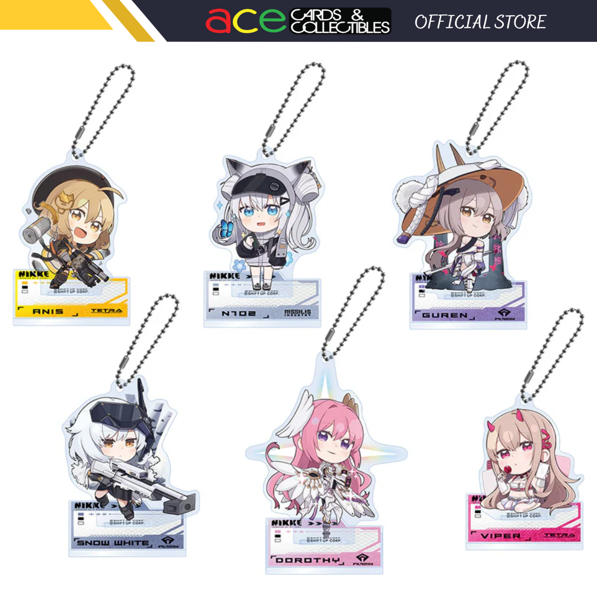 GODDESS OF VICTORY: NIKKE Acrylic Stand Vol. 2-Whole Box (6pcs)-Sega-Ace Cards &amp; Collectibles