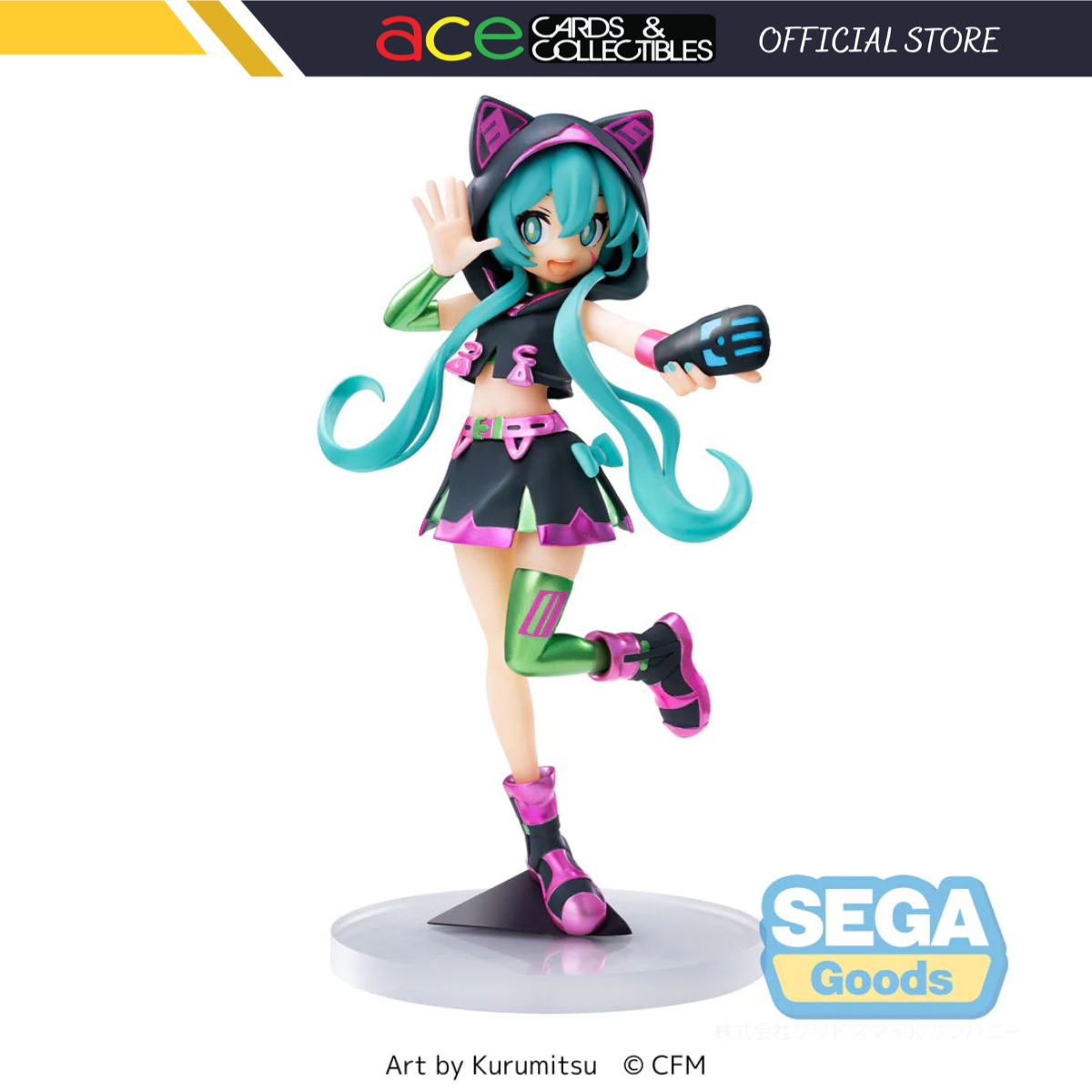 Hatsune Miku Luminasta Figure "Hatsune Miku" (Live Stage)-Sega-Ace Cards & Collectibles