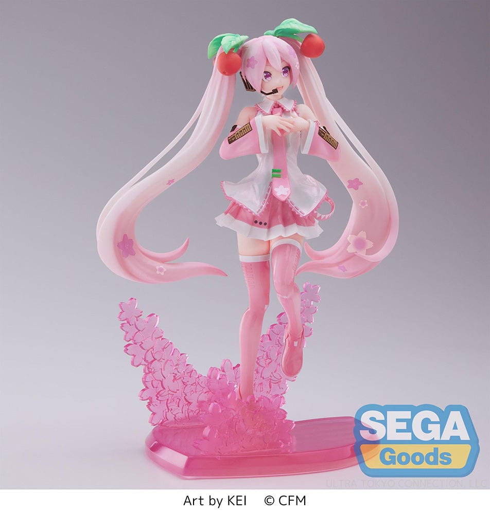 Hatsune Miku Luminasta &quot;Sakura Miku&quot; (2023 Ver.)-Sega-Ace Cards &amp; Collectibles