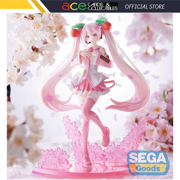 Hatsune Miku Luminasta "Sakura Miku" (2023 Ver.)-Sega-Ace Cards & Collectibles