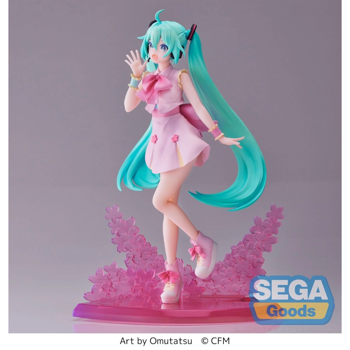 Hatsune Miku Luminasta "Sakura Miku" (Omutatsu Ver. )-Sega-Ace Cards & Collectibles