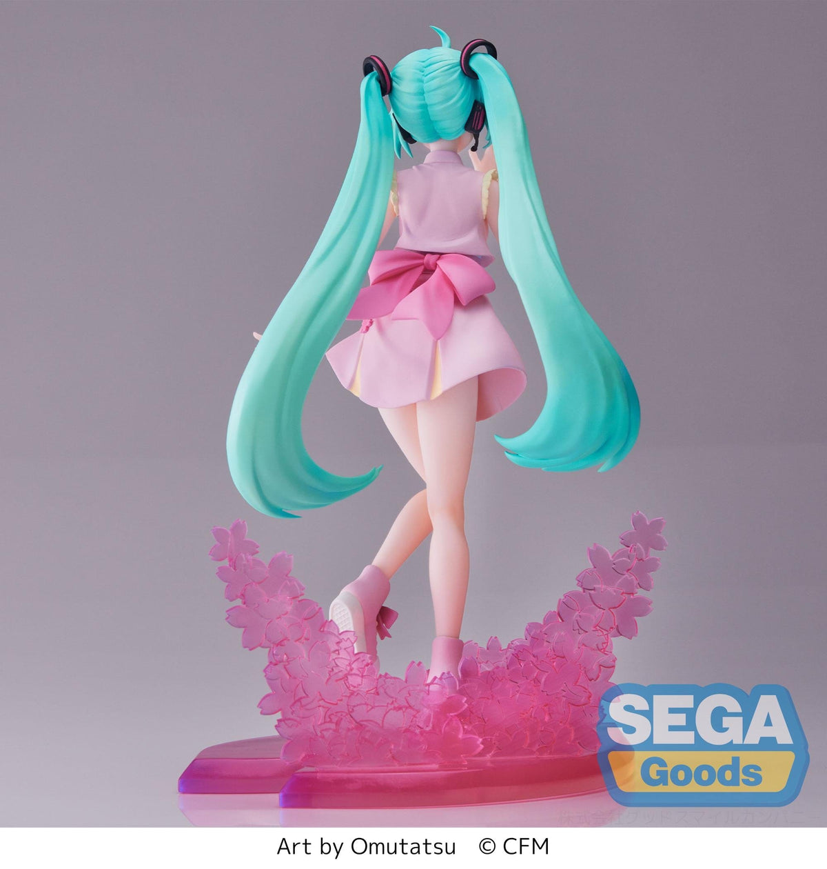 Hatsune Miku Luminasta "Sakura Miku" (Omutatsu Ver. )-Sega-Ace Cards & Collectibles