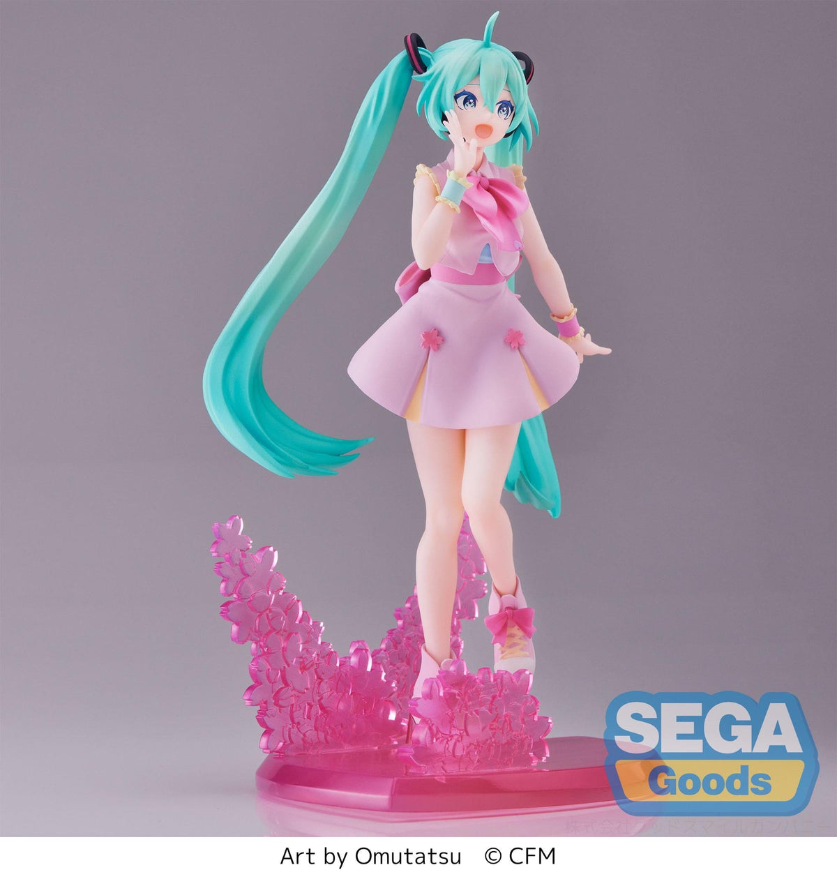 Hatsune Miku Luminasta "Sakura Miku" (Omutatsu Ver. )-Sega-Ace Cards & Collectibles