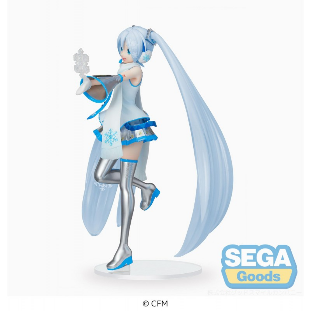 Hatsune Miku Luminasta "Snow Miku" (Snow Miku Sky Town Ver.)-Sega-Ace Cards & Collectibles