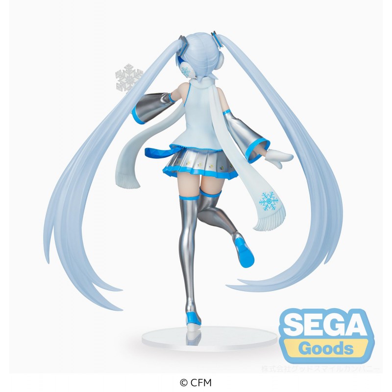 Hatsune Miku Luminasta "Snow Miku" (Snow Miku Sky Town Ver.)-Sega-Ace Cards & Collectibles
